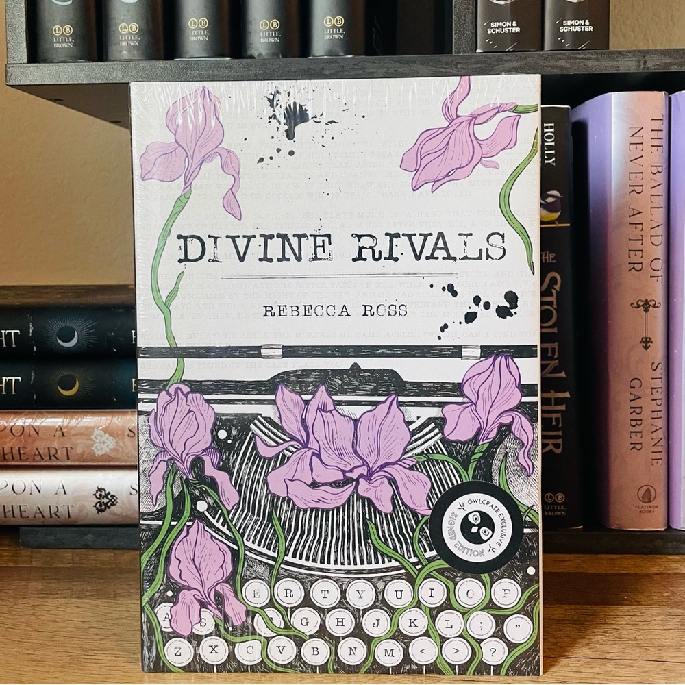 Owlcrate Exclusive Signed Edition Divine Rivals by Rebecca Ross